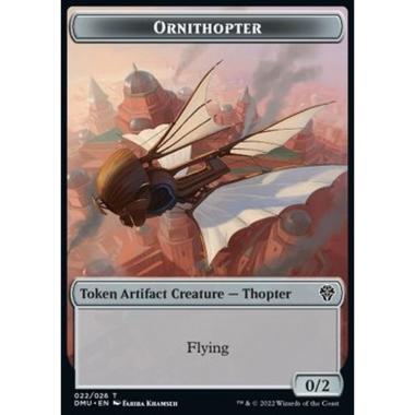 Ornithopter Token (C 0/2) // Bird Token (W 1/1) - Ornithopter Token (C 0/2) // Bird Token (W 1/1) - [XDMU] [NM] [Foil]