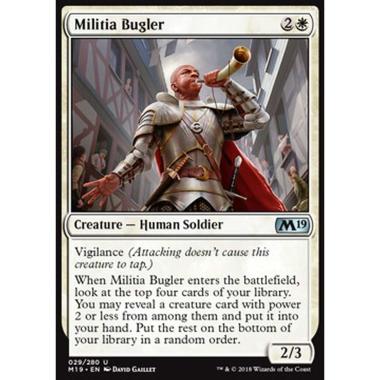 Militia Bugler - Trombettiere della Milizia - [M19] [NM]