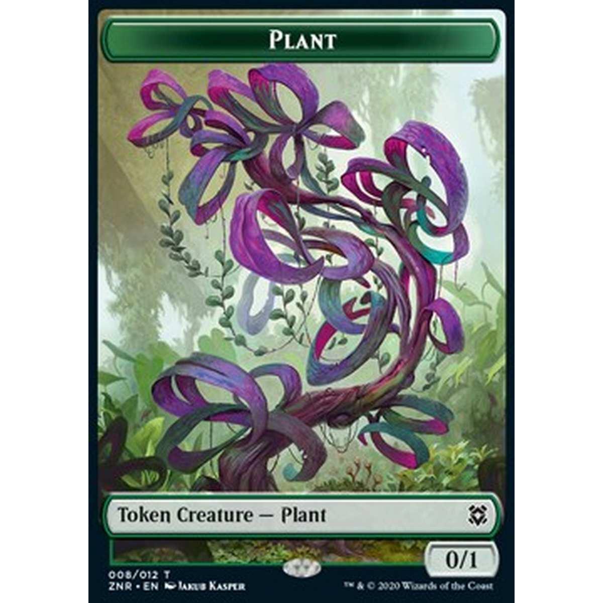 Plant Token (Green 0/1) - Plant Token (Green 0/1) - [XZNR] [NM]