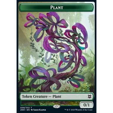 Plant Token (Green 0/1) - Plant Token (Green 0/1) - [XZNR] [NM]