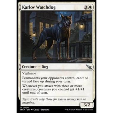 Karlov Watchdog - Karlov Watchdog - [MKM] [NM] [Foil]