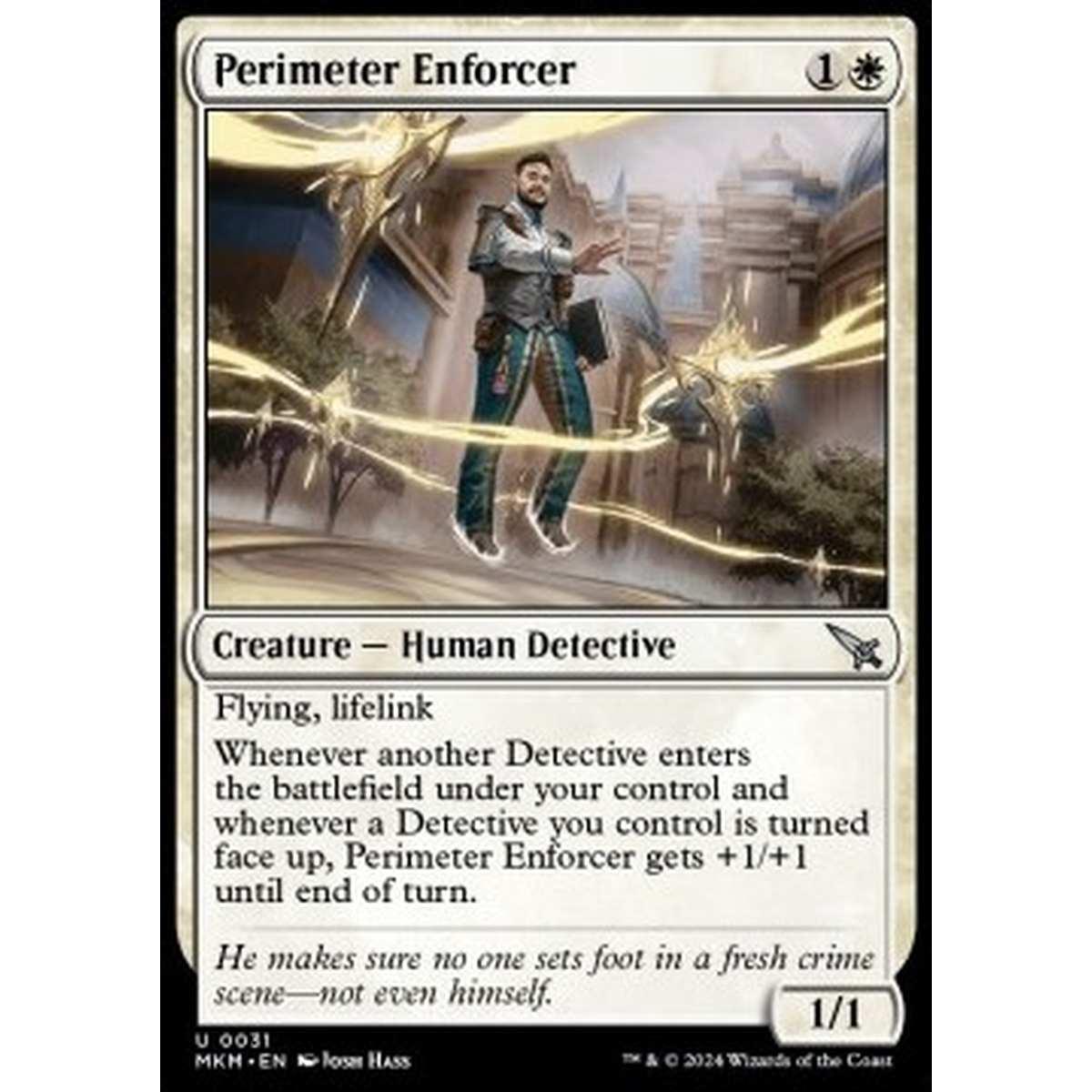 Perimeter Enforcer - Perimeter Enforcer - [MKM] [NM] [Foil]