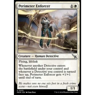 Perimeter Enforcer - Perimeter Enforcer - [MKM] [NM] [Foil]