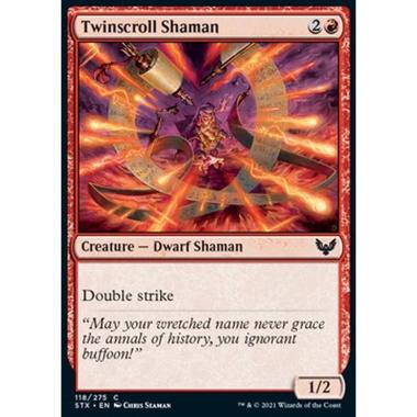 Twinscroll Shaman - Sciamano delle Pergamene Gemelle - [STX] [NM]