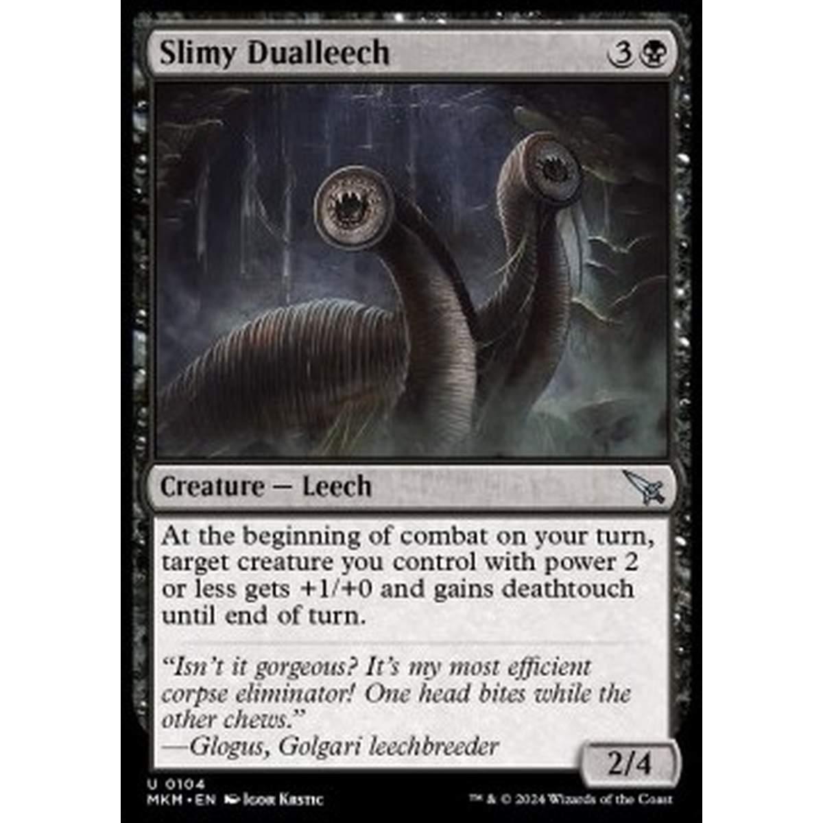 Slimy Dualleech - Slimy Dualleech - [MKM] [NM] [Foil]