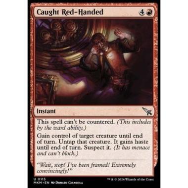 Caught Red-Handed - Caught Red-Handed - [MKM] [NM] [Foil]
