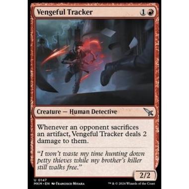 Vengeful Tracker - Vengeful Tracker - [MKM] [NM] [Foil]