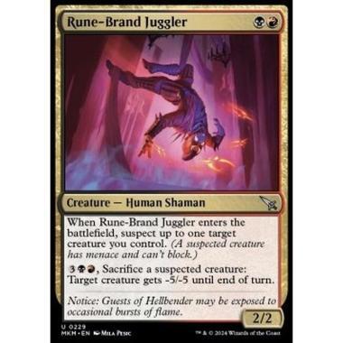 Rune-Brand Juggler - Rune-Brand Juggler - [MKM] [NM] [Foil]