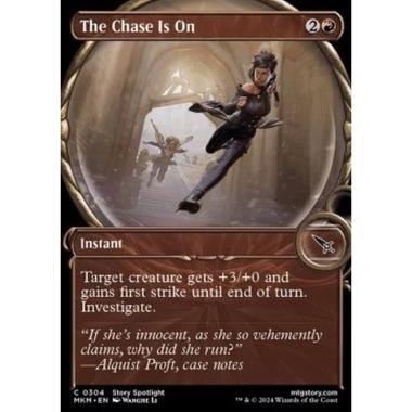 The Chase Is On - The Chase Is On - [XMKM] [NM] [Foil]