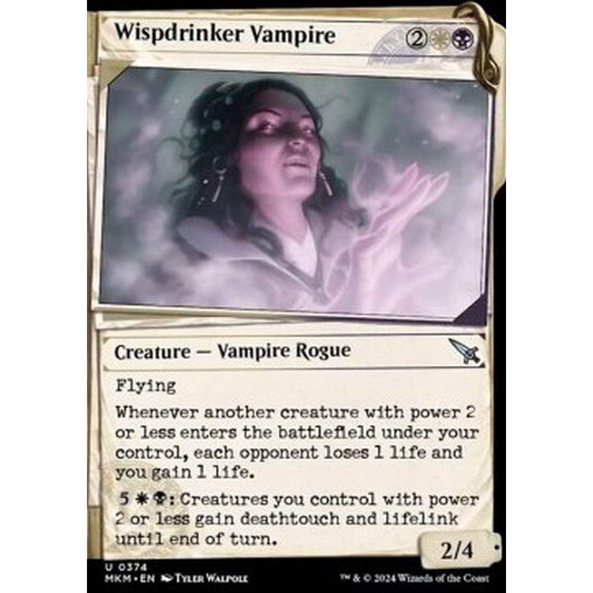 Wispdrinker Vampire - Wispdrinker Vampire - [XMKM] [NM] [Foil]