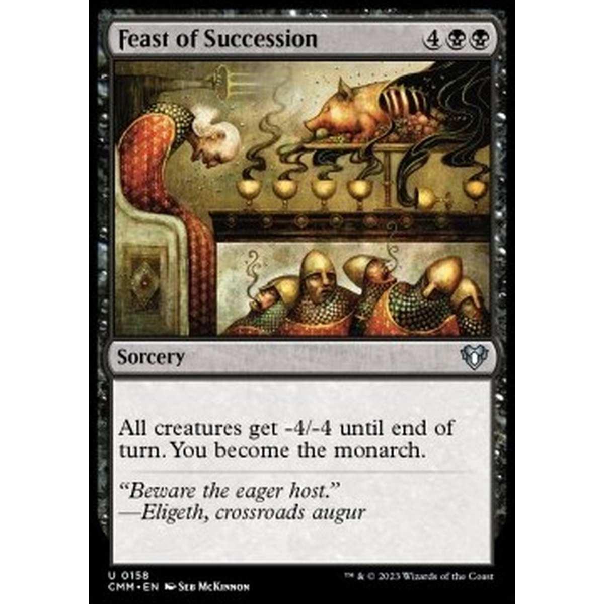 Feast of Succession - Feast of Succession - [CMM] [NM] [Foil]