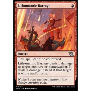 Lithomantic Barrage - Lithomantic Barrage - [MOM] [NM]