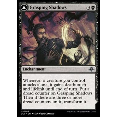 Grasping Shadows // Shadows' Lair - Grasping Shadows // Shadows' Lair - [LCI] [NM] [Foil]