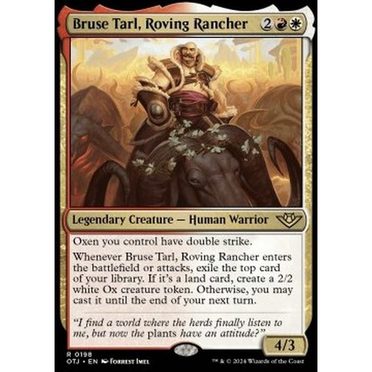Bruse Tarl, Roving Rancher - Bruse Tarl, Roving Rancher - [OTJ] [NM]