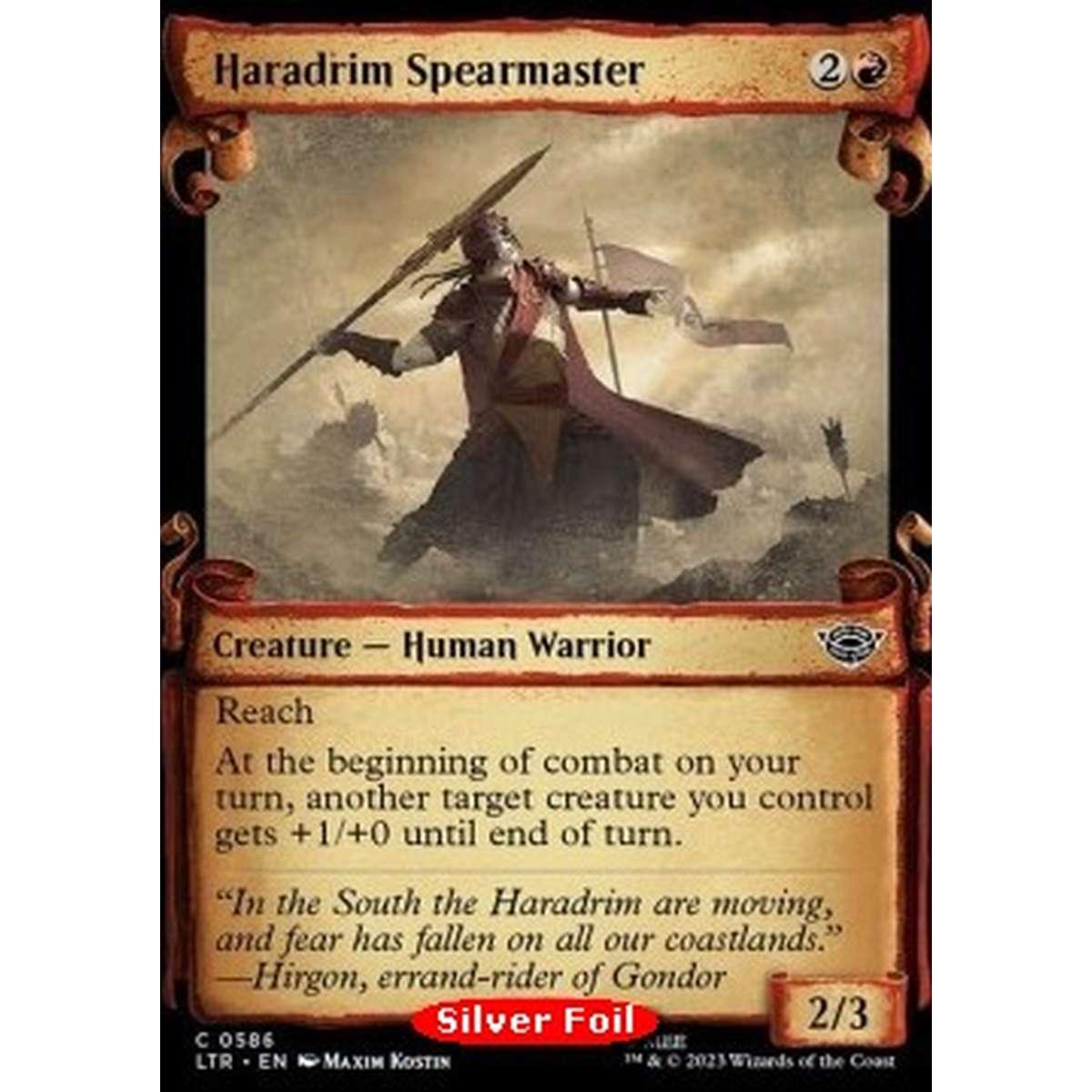 Haradrim Spearmaster (V.2) - Haradrim Spearmaster (V.2) - [LTRH] [NM] [Foil]