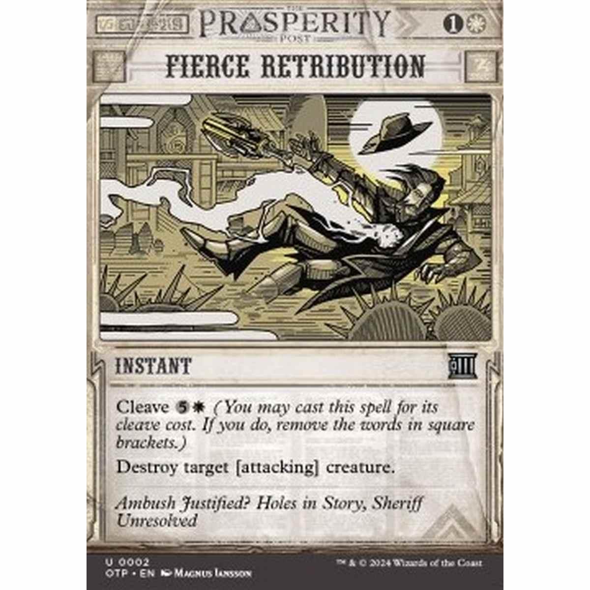 Fierce Retribution - Fierce Retribution - [OTP] [NM] [Foil]