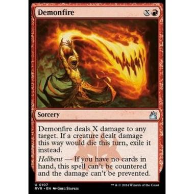 Demonfire - Demonfire - [RVR] [NM] [Foil]