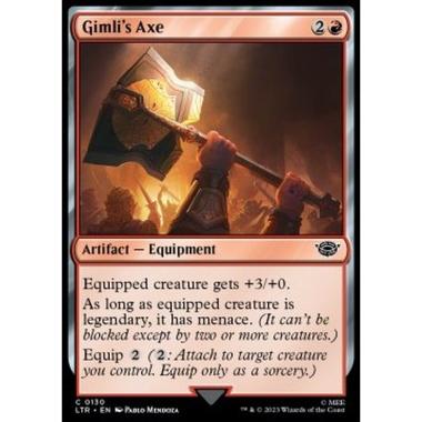 Gimli's Axe - Ascia di Gimli - [LTR] [NM] [Foil]