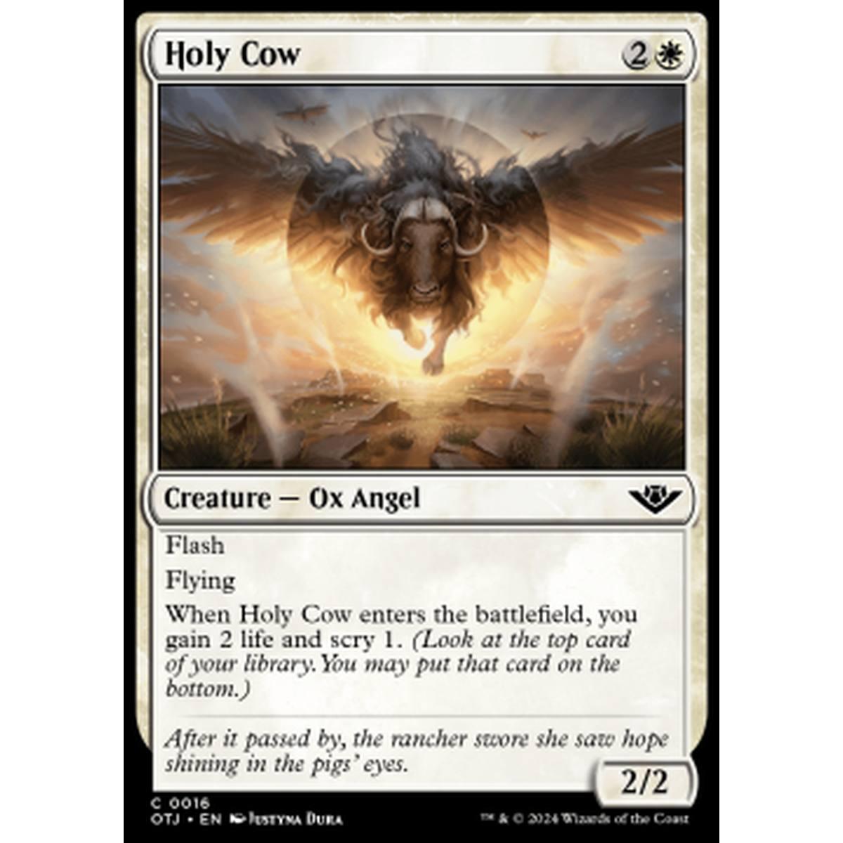 Holy Cow - Holy Cow - [OTJ] [NM] [Foil]