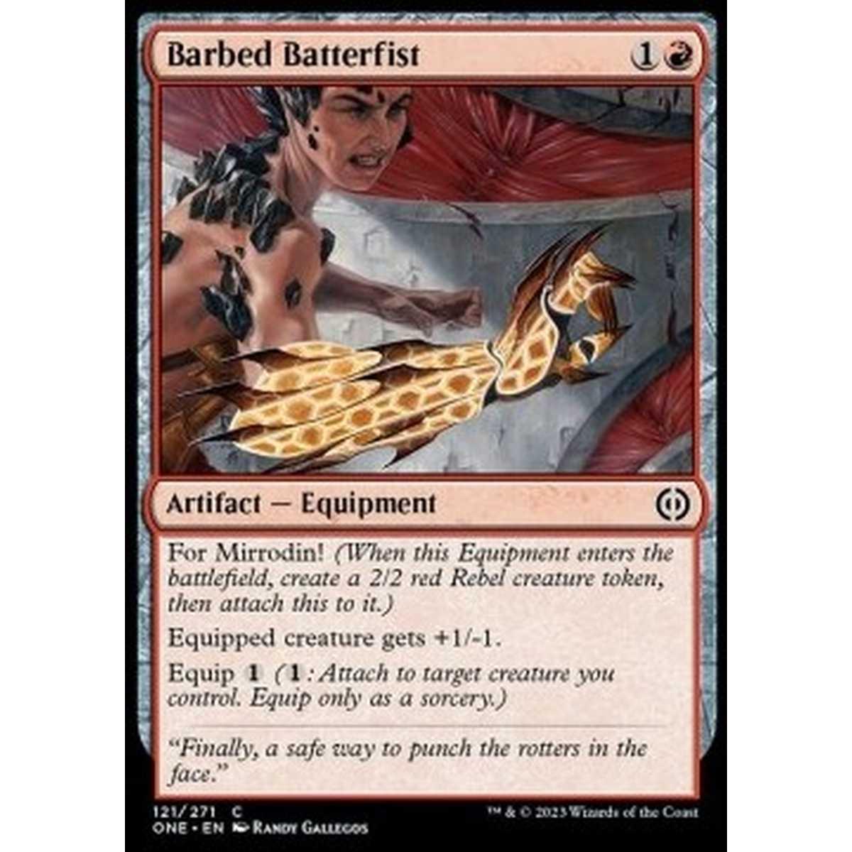 Barbed Batterfist - Barbed Batterfist - [ONE] [NM] [Foil]