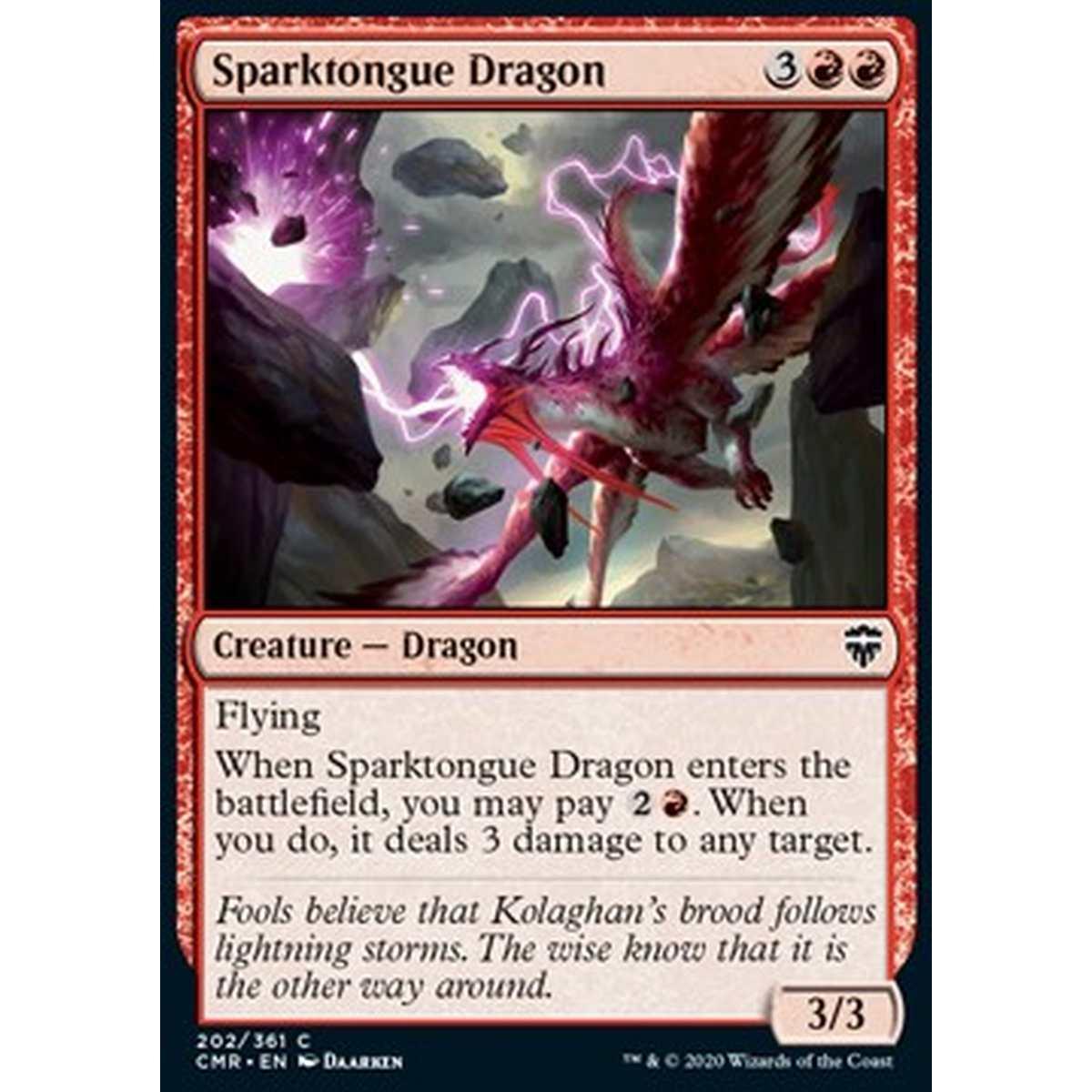 Sparktongue Dragon - Sparktongue Dragon - [CMR] [NM]