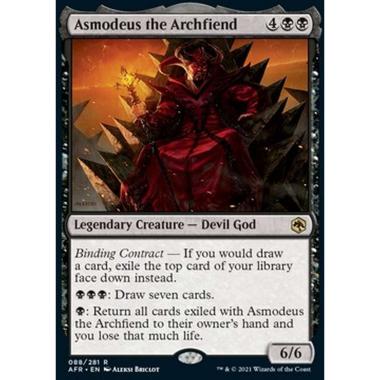 Asmodeus the Archfiend - Asmodeus the Archfiend - [AFR] [NM]