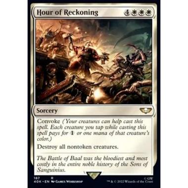 Hour of Reckoning - L'Ora dei Conti - [40K] [NM]