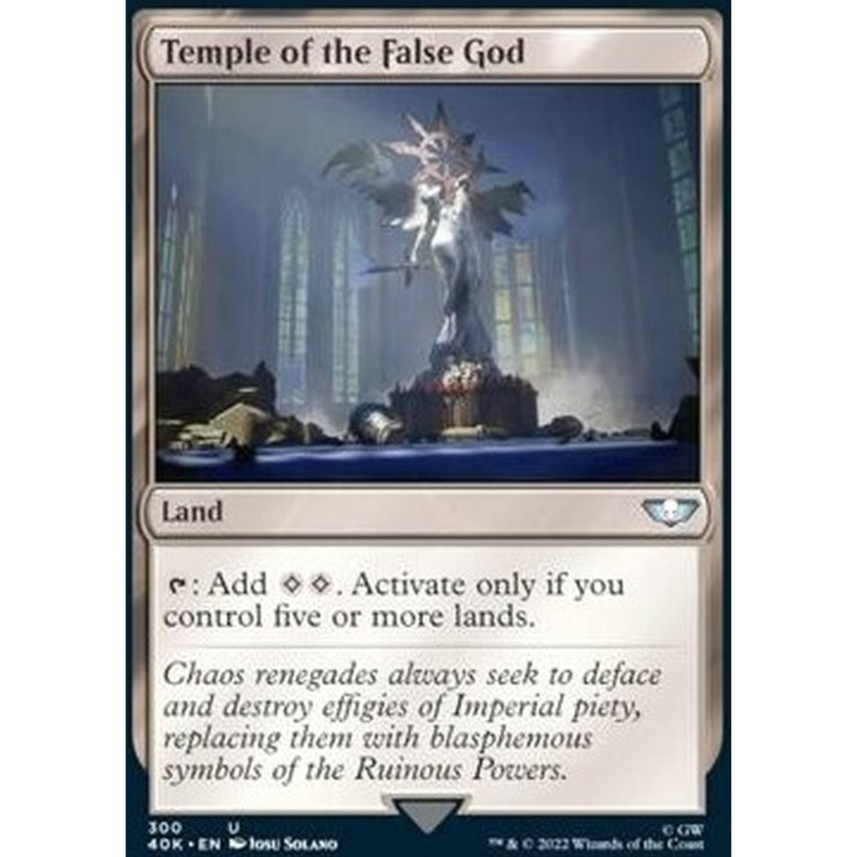 Temple of the False God - Tempio della Dea Fasulla - [40K] [NM]