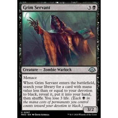 Grim Servant - Grim Servant - [MH3] [NM] [Foil]