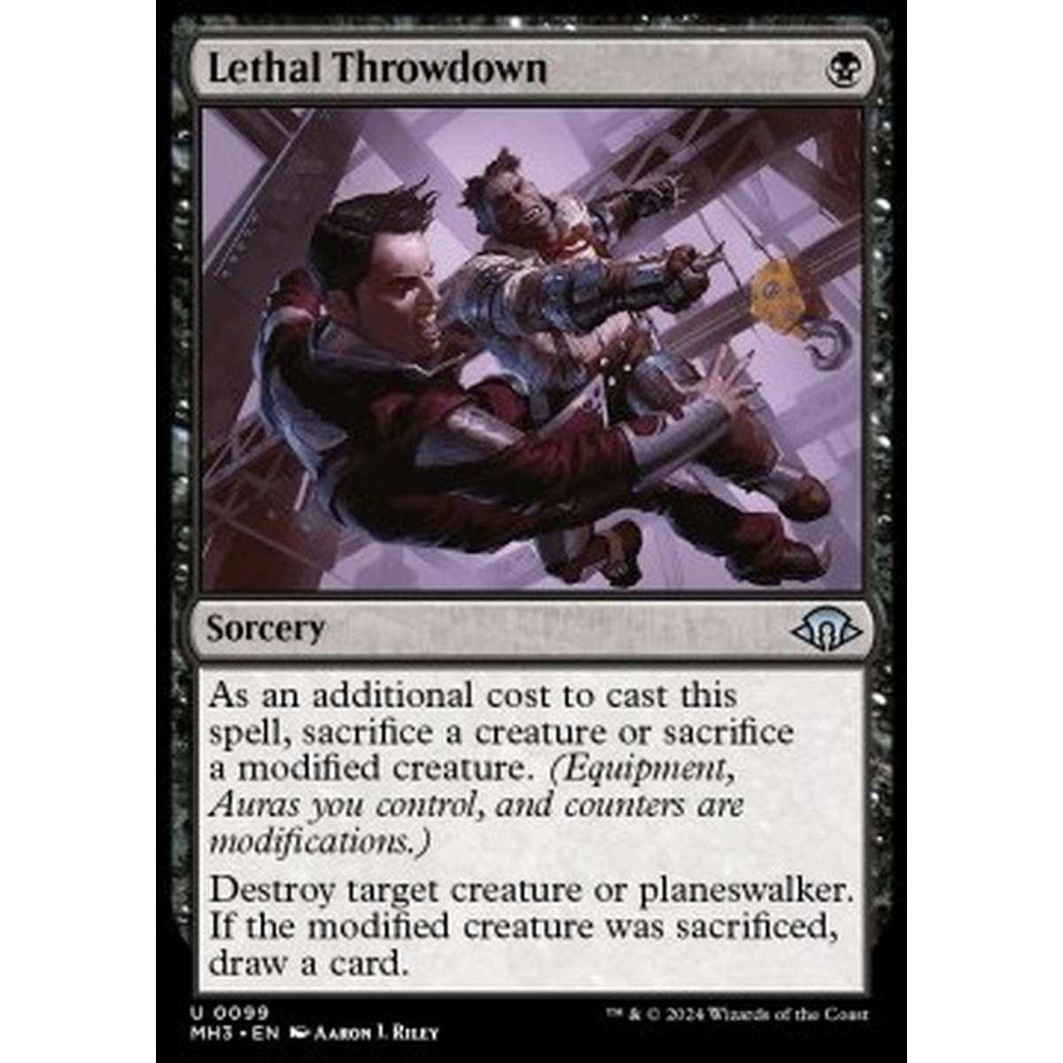 Lethal Throwdown - Lethal Throwdown - [MH3] [NM] [Foil]