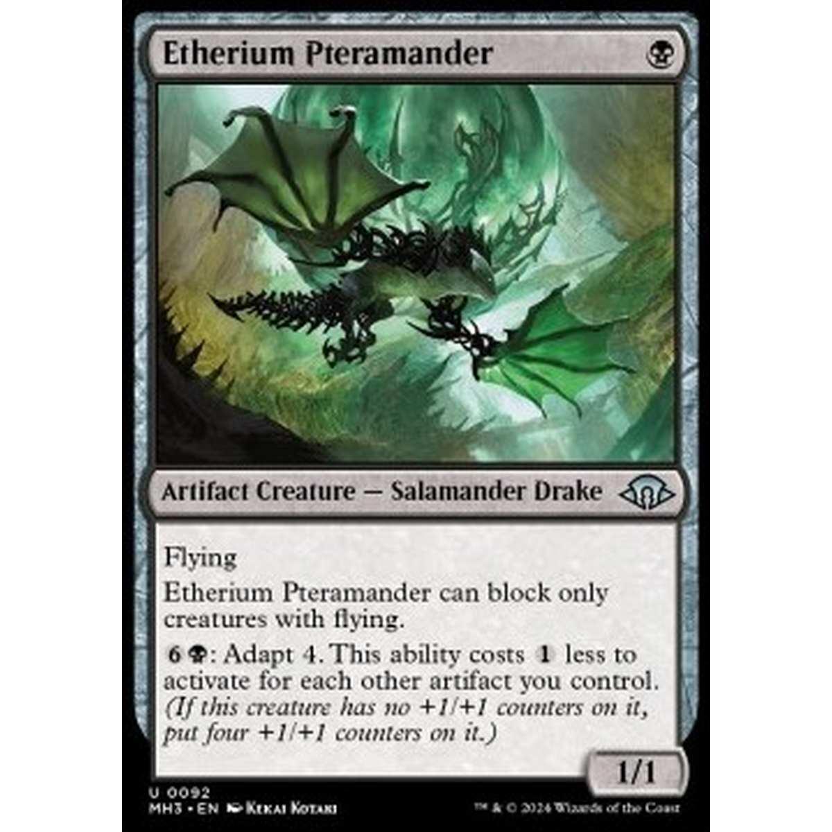 Etherium Pteramander - Etherium Pteramander - [MH3] [NM] [Foil]