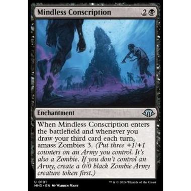 Mindless Conscription - Mindless Conscription - [MH3] [NM] [Foil]
