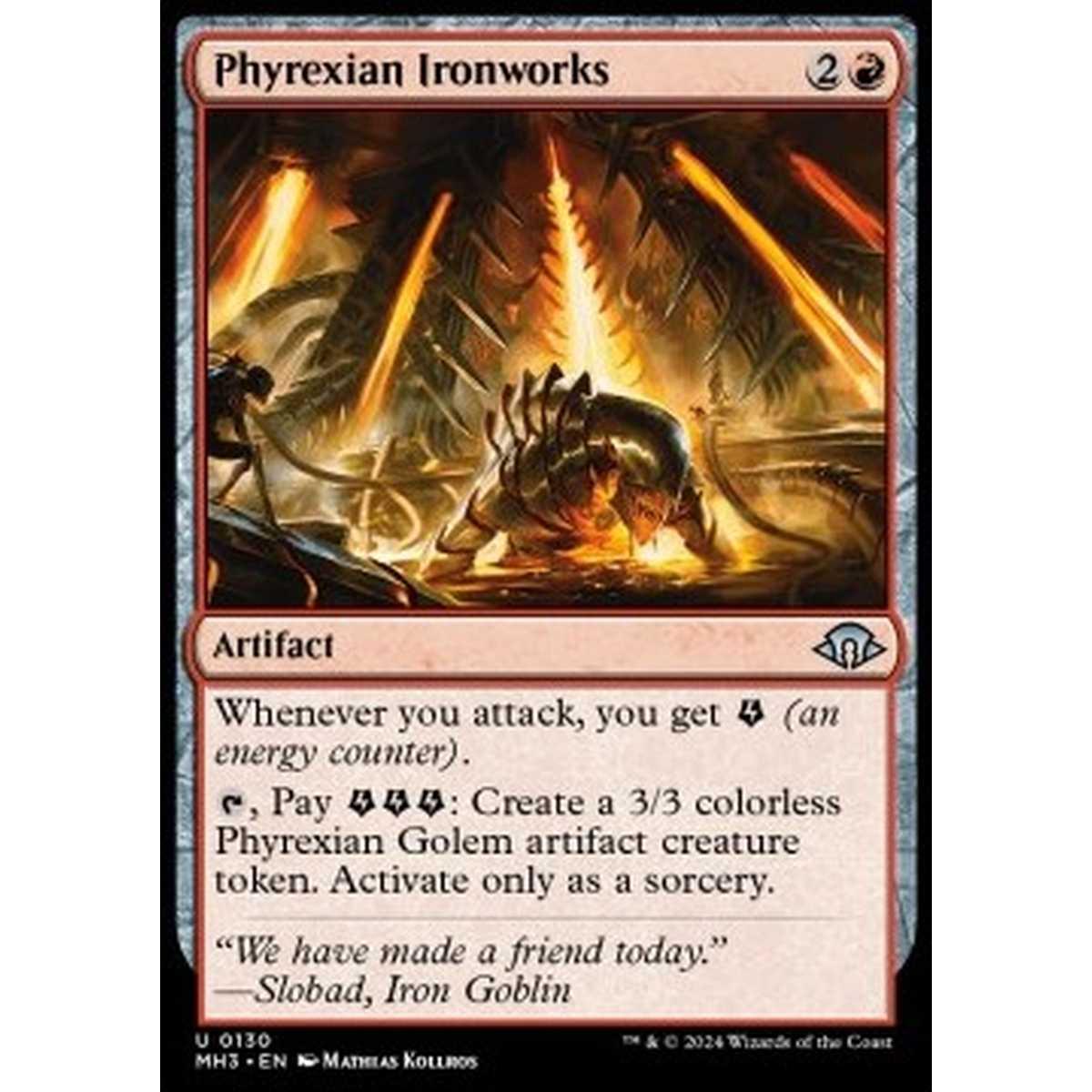 Phyrexian Ironworks - Phyrexian Ironworks - [MH3] [NM] [Foil]