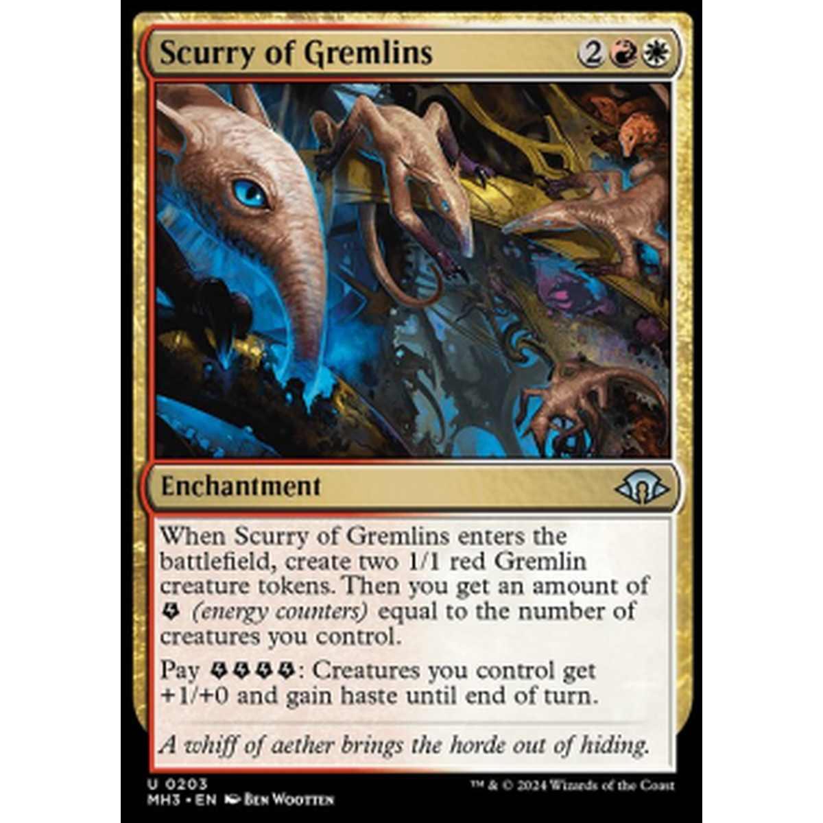 Scurry of Gremlins - Scurry of Gremlins - [MH3] [NM] [Foil]