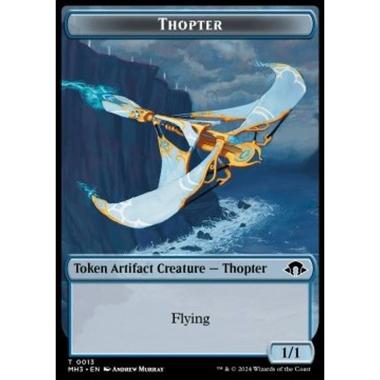Thopter Token (UA 1/1) // Servo Token (A 1/1) - Thopter Token (UA 1/1) // Servo Token (A 1/1) - [TMH3] [NM] [Foil]