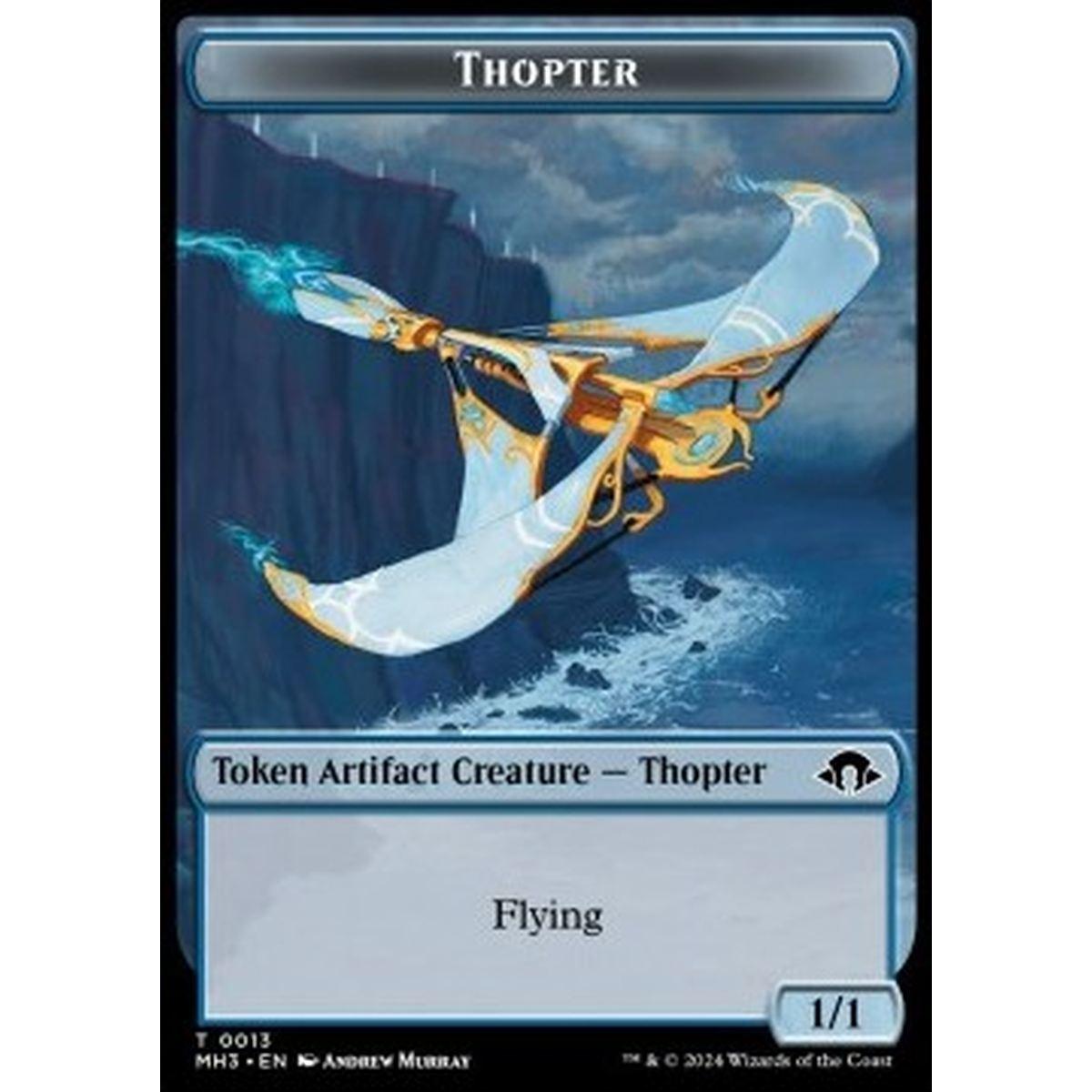Thopter Token (UA 1/1) // Phyrexian Germ Token (B 0/0) - Thopter Token (UA 1/1) // Phyrexian Germ Token (B 0/0) - [TMH3] [NM] [Foil]