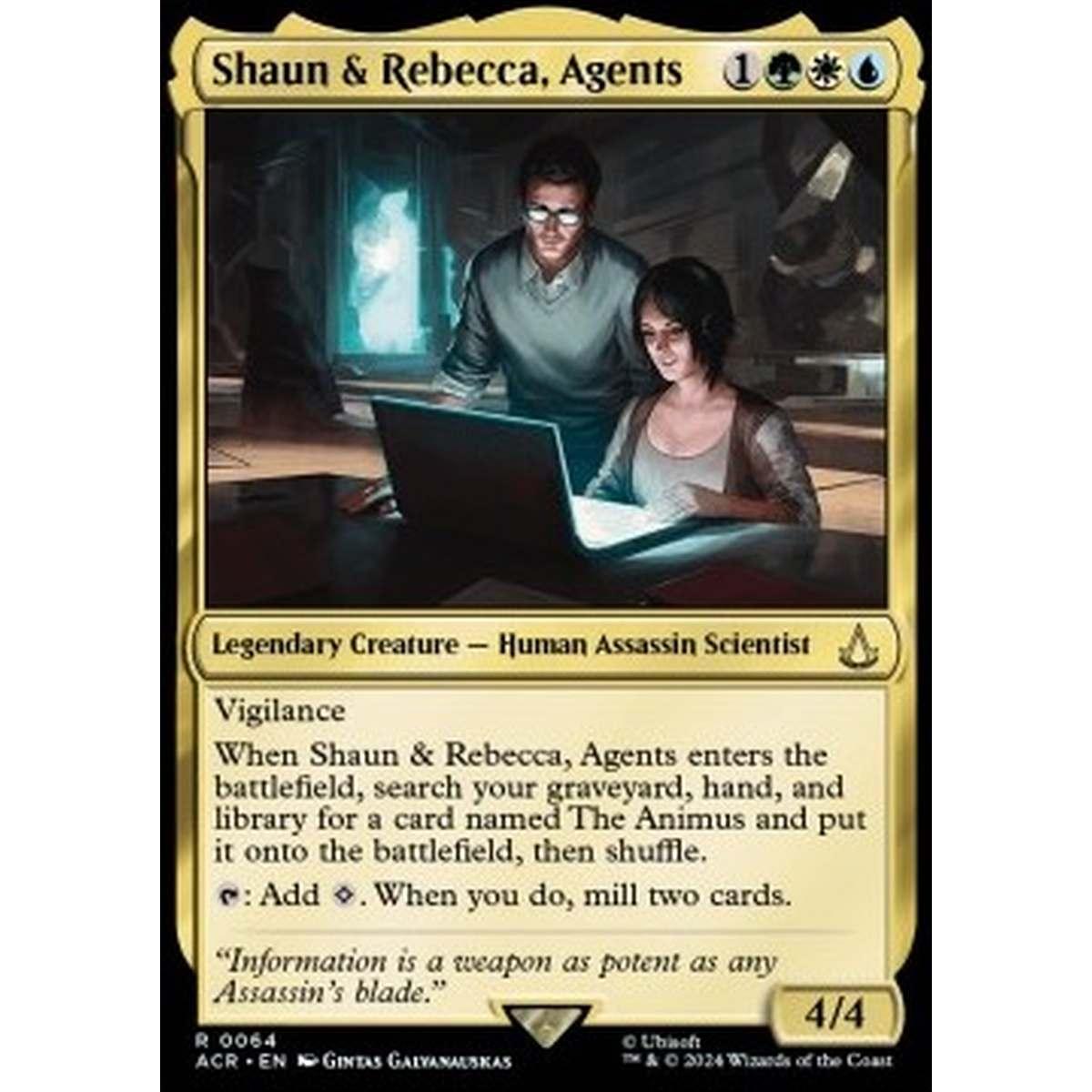 Shaun & Rebecca, Agents - Shaun & Rebecca, Agents - [ACR] [NM]