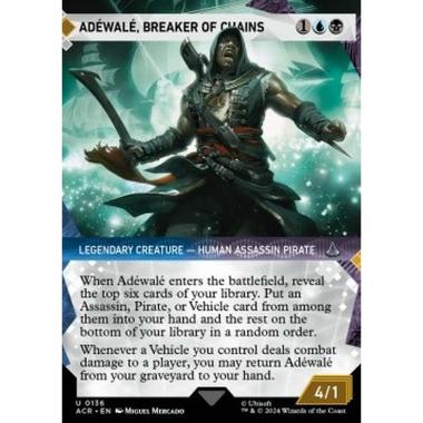 AdÃ©walÃ©, Breaker of Chains (V.1) - AdÃ©walÃ©, Breaker of Chains (V.1) - [XACR] [NM] [Foil]