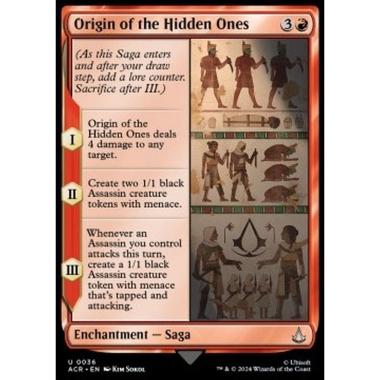 Origin of the Hidden Ones - Origin of the Hidden Ones - [ACR] [NM] [Foil]