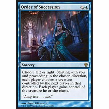 Order of Succession - Ordine di Successione - [C13] [NM]