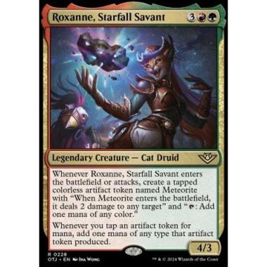 Roxanne, Starfall Savant - Roxanne, Saggia Astrale - [OTJ] [NM]
