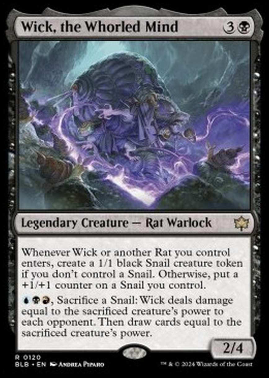 Wick, the Whorled Mind - Wick, the Whorled Mind - [BLB] [NM]