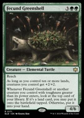Fecund Greenshell - Fecund Greenshell - [BLB] [NM]