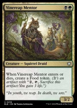 Vinereap Mentor - Vinereap Mentor - [BLB] [NM] [Foil]