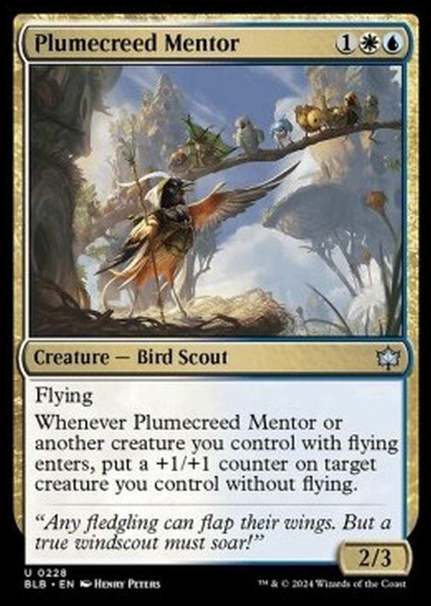 Plumecreed Mentor - Plumecreed Mentor - [BLB] [NM] [Foil]