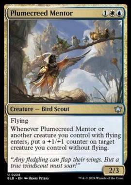 Plumecreed Mentor - Plumecreed Mentor - [BLB] [NM] [Foil]