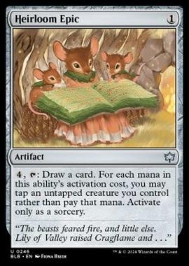 Heirloom Epic - Heirloom Epic - [BLB] [NM] [Foil]