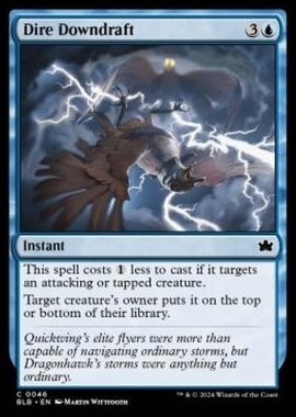 Dire Downdraft - Dire Downdraft - [BLB] [NM] [Foil]