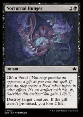 Nocturnal Hunger - Nocturnal Hunger - [BLB] [NM] [Foil]