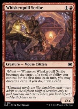 Whiskerquill Scribe - Whiskerquill Scribe - [BLB] [NM] [Foil]